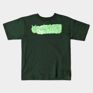 Mom’s the boss (green) Kids T-Shirt